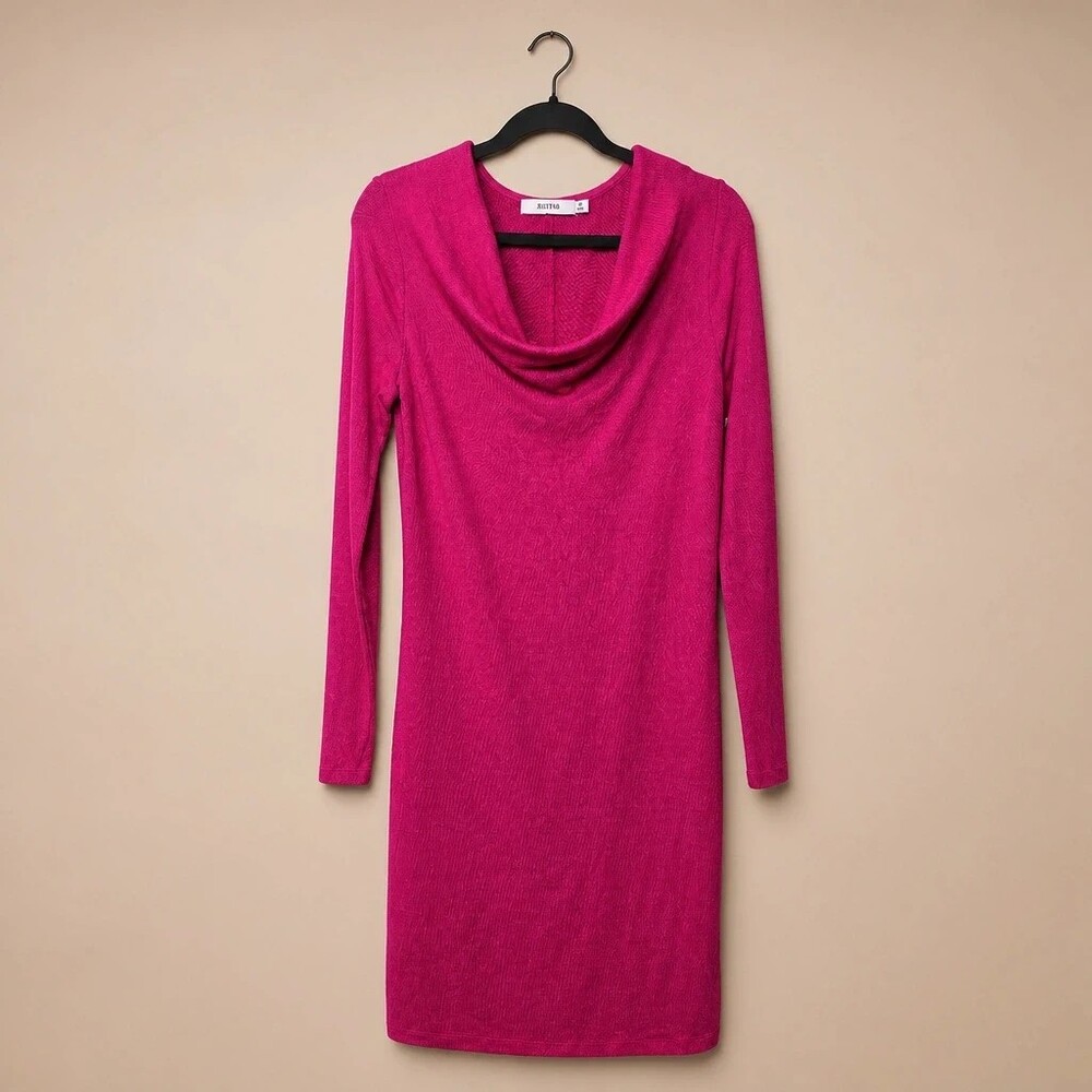 Midi fuchsia dress NWT size Medium